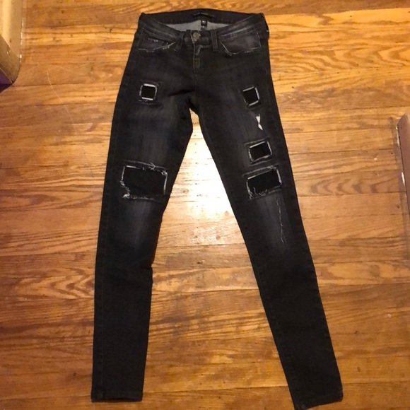 Flying Monkey Denim - Flying Monkey plat. Women Black Skinny Jean